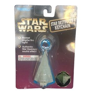 Vintage Star Wars Star Destroyer Keychain